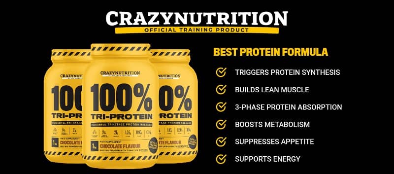 Crazy Nutrition Tri-Protein