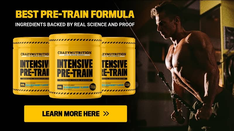 Crazy Nutrition Pre-Train formula