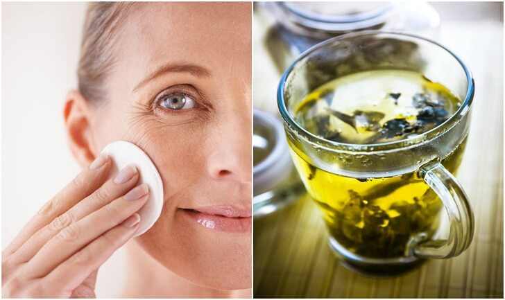 green tea for younger looking skin