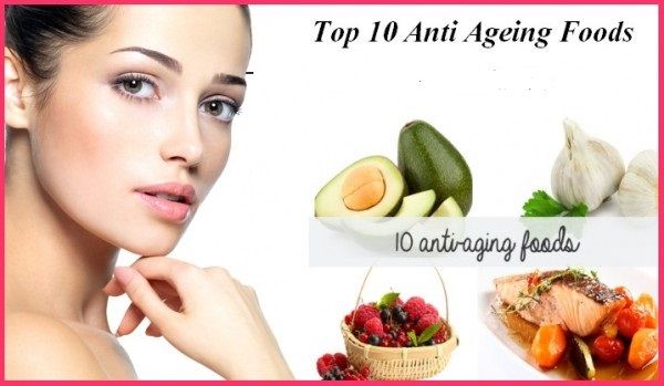 10 Anti Ageing Foods