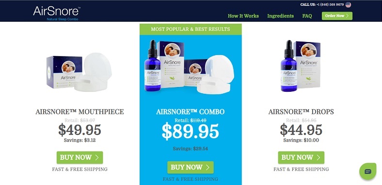 airsnore price