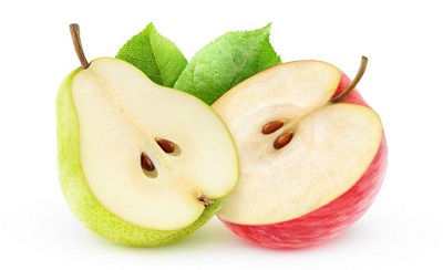 apple and pears to burn fat