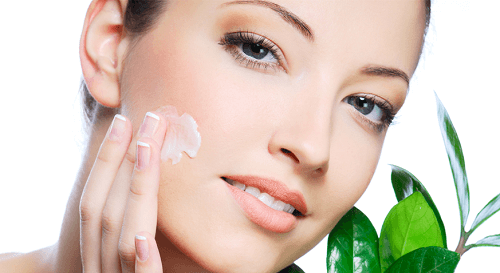 moisturize skin and glow