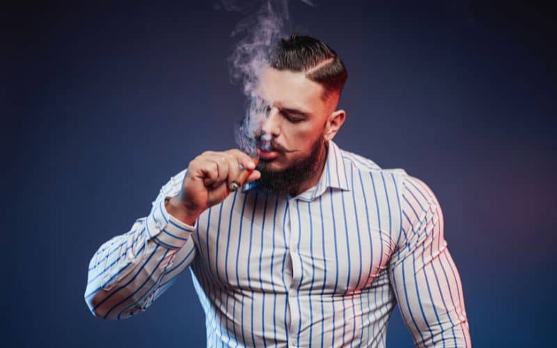 nicotine effect on muscle