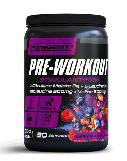 primegenix stimulant free pre workout formula