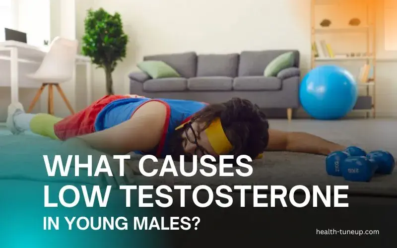 what causes low testosterone in young males